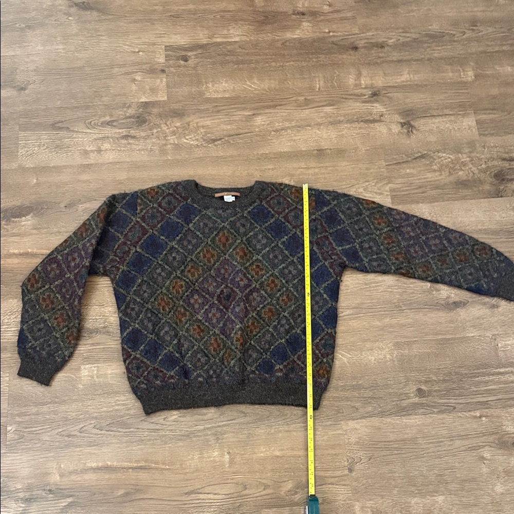 Peruvian Connection Multicolor Crewneck Sweater